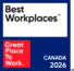 Best Workplaces Canada 2026 logo
